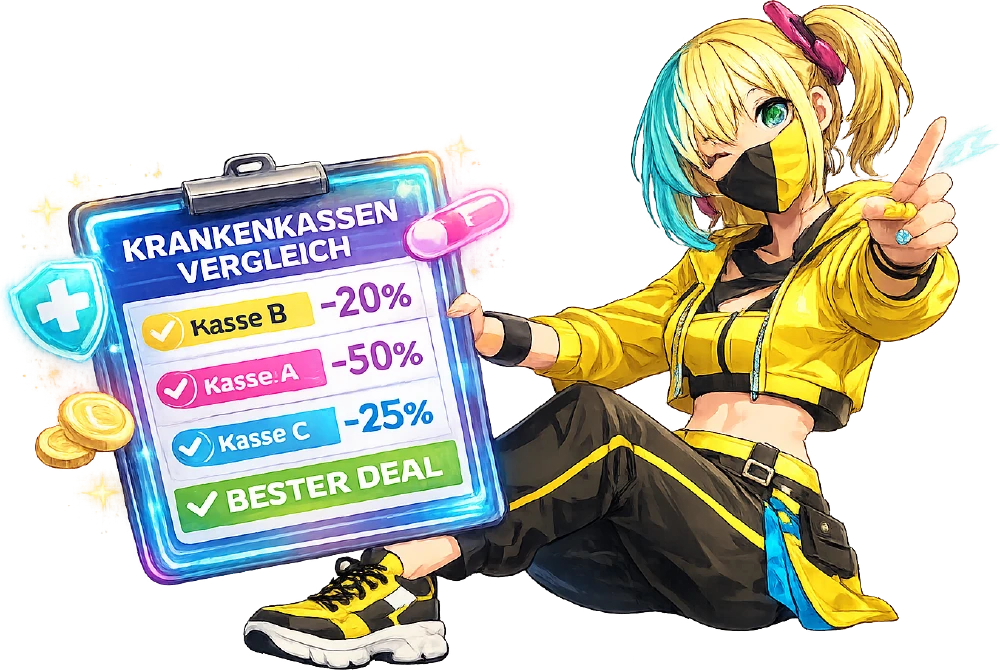 Krankenkassen-Vergleich – Das Vertragshaus